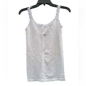 The Limited Women's Lace Detail Stretchy Camisole Tank Top in Size Medium